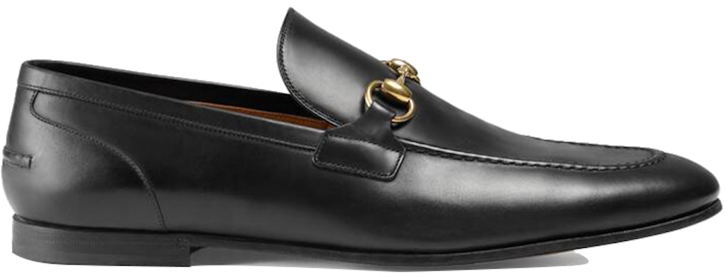 Gucci Jordaan 黑色皮革乐福鞋 406994-BLM00-1000 Order Gucci Jordaan 黑色皮革乐福鞋 406994-BLM00-1000