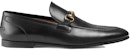 Gucci Jordaan Kasut Loafer Kulit 'Hitam' 406994-BLM00-1000