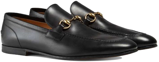 Gucci Jordaan Kasut Loafer Kulit 'Hitam' 406994-BLM00-1000 Lookbook Gucci Jordaan Kasut Loafer Kulit 'Hitam' 406994-BLM00-1000