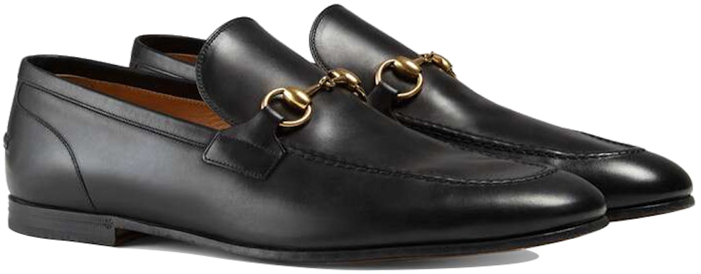 Gucci Jordaan 黑色皮革乐福鞋 406994-BLM00-1000 Lookbook Gucci Jordaan 黑色皮革乐福鞋 406994-BLM00-1000