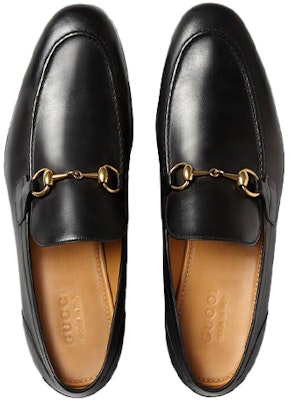 Gucci Jordaan 黑色皮革乐福鞋 406994-BLM00-1000 Shop Gucci Jordaan 黑色皮革乐福鞋 406994-BLM00-1000