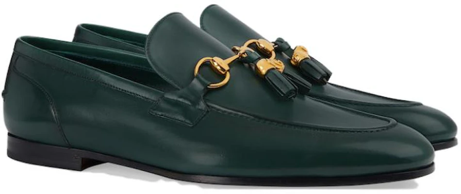 Gucci Jordaan Leren Loafers ''Groen'' 758068-AACRW-3154 Order Gucci Jordaan Leren Loafers ''Groen'' 758068-AACRW-3154