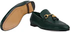 Purchase Gucci Jordaan Leren Loafers ''Groen'' 758068-AACRW-3154