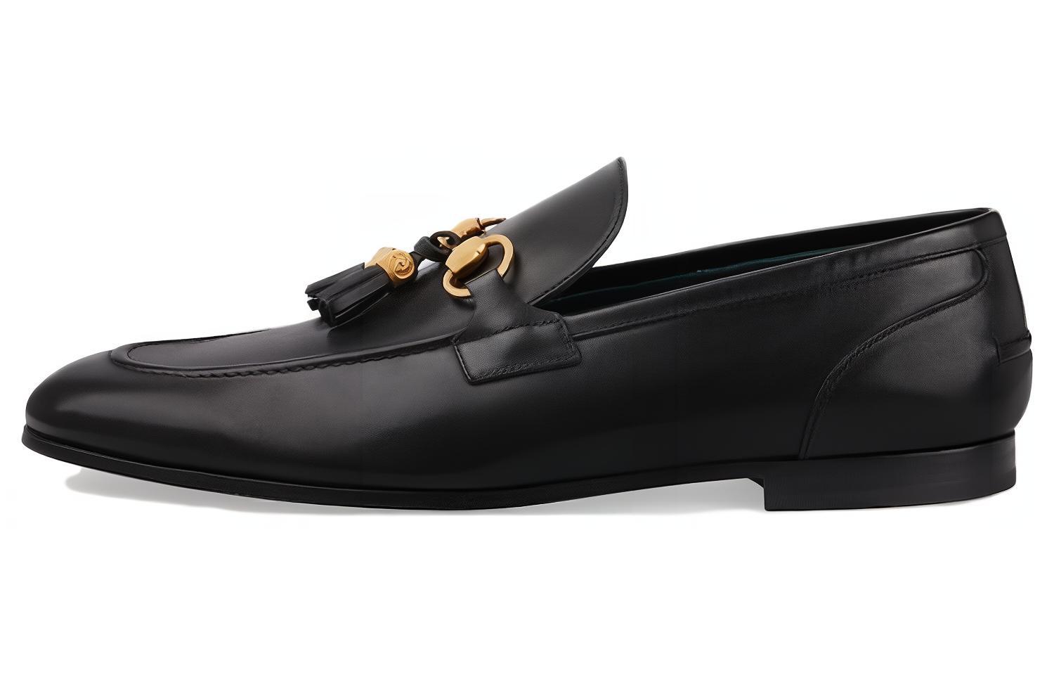 Gucci Jordaan Loafer 'Black' 758068-AACRW-1000