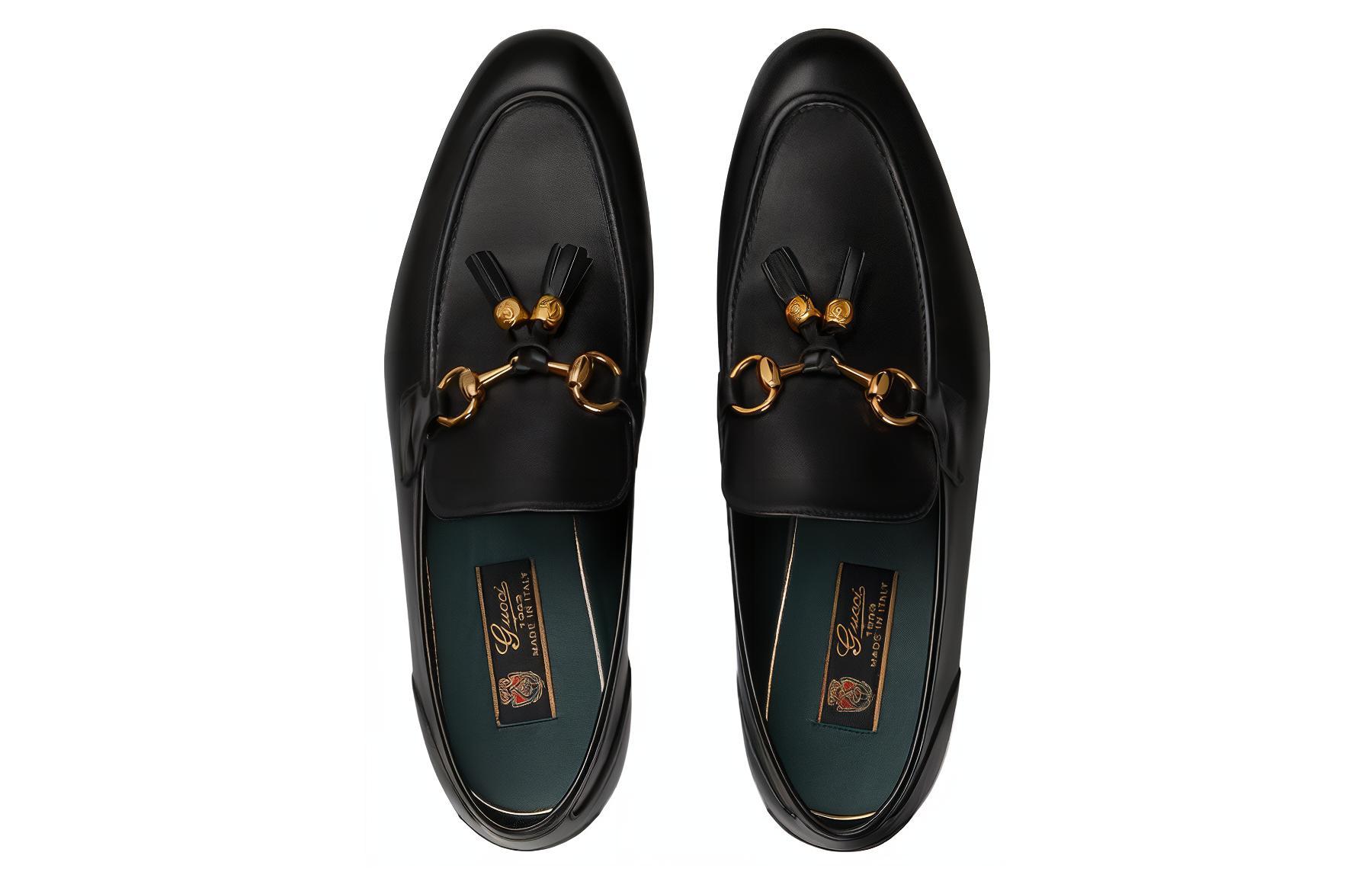 Order 古驰Jordaan乐福鞋'黑色' 758068-AACRW-1000