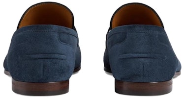 古驰 Jordaan 乐福鞋 "蓝色麂皮" 406994-CH000-4009 Purchase 古驰 Jordaan 乐福鞋 "蓝色麂皮" 406994-CH000-4009