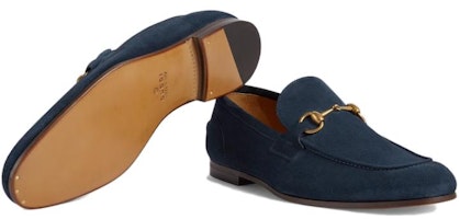 古驰 Jordaan 乐福鞋 "蓝色麂皮" 406994-CH000-4009 Details for 古驰 Jordaan 乐福鞋 "蓝色麂皮" 406994-CH000-4009