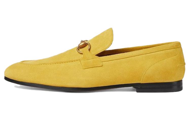 Gucci Jordaan Loafer 'Bright Yellow Suede Blake' 406994-CH000-7120
