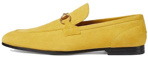 Gucci Jordaan Loafer 'Bright Yellow Suede Blake' 406994-CH000-7120 Gucci Jordaan Loafer 'Bright Yellow Suede Blake' 406994-CH000-7120