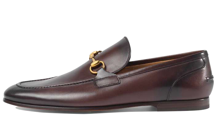Gucci Jordaan Loafer 'Dark Brown Leather' 406994-BLM00-2024