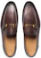 Purchase Mocasín Gucci Jordaan 'Cuero Marrón Oscuro' 406994-BLM00-2024