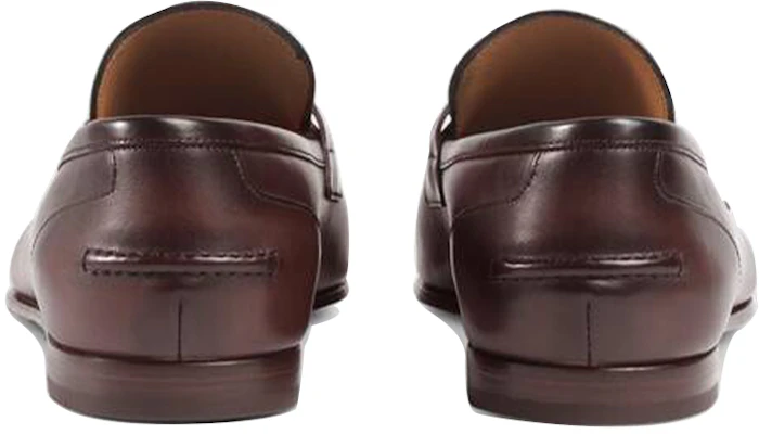 Mocasín Gucci Jordaan 'Cuero Marrón Oscuro' 406994-BLM00-2024 Details for Mocasín Gucci Jordaan 'Cuero Marrón Oscuro' 406994-BLM00-2024