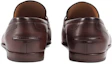 Details for Mocasín Gucci Jordaan 'Cuero Marrón Oscuro' 406994-BLM00-2024