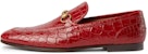 Gucci Jordaan Kasut Loafer 'Merah Buaya' 406994-EAAJZ-6638