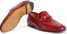 Gucci Jordaan Kasut Loafer 'Merah Buaya' 406994-EAAJZ-6638