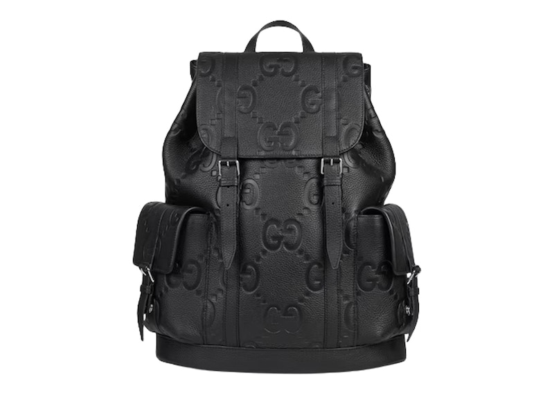 Gucci Jumbo GG Backpack Black