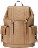 Gucci Jumbo GG Backpack Taupe Gucci Jumbo GG Backpack Taupe