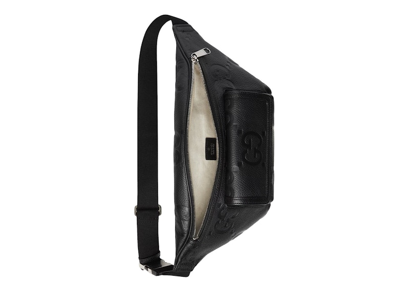 Lookbook Beg Pinggang Gucci Jumbo GG Hitam