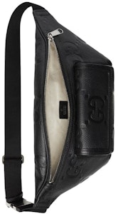 구찌 점보 GG 벨트 백 블랙 Lookbook 구찌 점보 GG 벨트 백 블랙