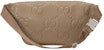 Gucci Jumbo GG Belt Bag Taupe