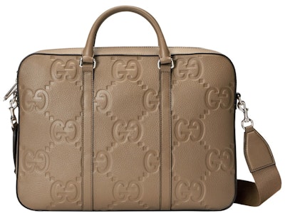 古驰 巨型GG 公文包 褐色 Buy 古驰 巨型GG 公文包 褐色