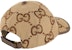 Gucci Jumbo GG Canvas Baseball Hat Camel/Ebony