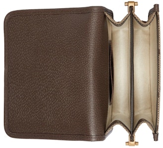 Beg Bahu Gucci Jumbo GG Kanvas Camel/Ebony Lookbook Beg Bahu Gucci Jumbo GG Kanvas Camel/Ebony