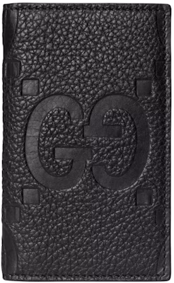 Gucci Jumbo GG Card Case Black Buy Gucci Jumbo GG Card Case Black