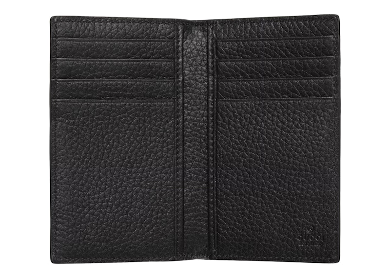 Lookbook 구찌 점보 GG 카드 케이스 (블랙) 
