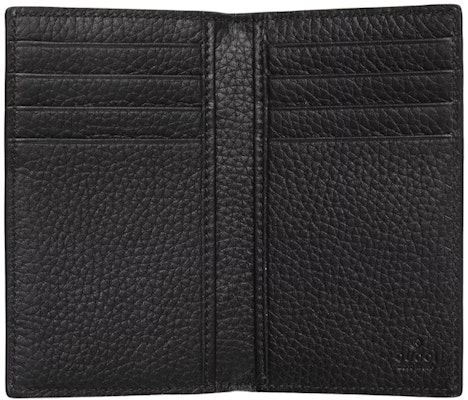 Gucci Jumbo GG Card Case Black Lookbook Gucci Jumbo GG Card Case Black