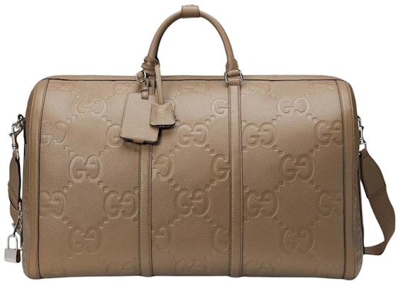 Gucci Jumbo GG Large Duffle Bag Taupe Buy Gucci Jumbo GG Large Duffle Bag Taupe