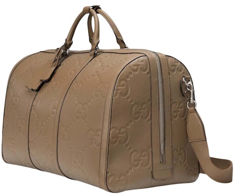 Gucci Jumbo GG Large Duffle Bag Taupe Order Gucci Jumbo GG Large Duffle Bag Taupe