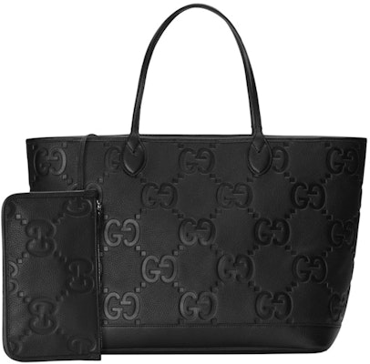 Gucci Jumbo GG Large Tote Bag Black Buy Gucci Jumbo GG Large Tote Bag Black