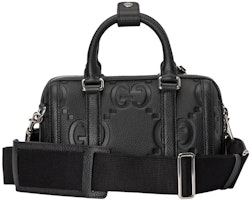 Gucci 巨型GG迷你手提包 黑色 Order Gucci 巨型GG迷你手提包 黑色