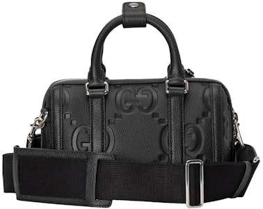 Gucci 巨型GG迷你手提包 黑色 Order Gucci 巨型GG迷你手提包 黑色