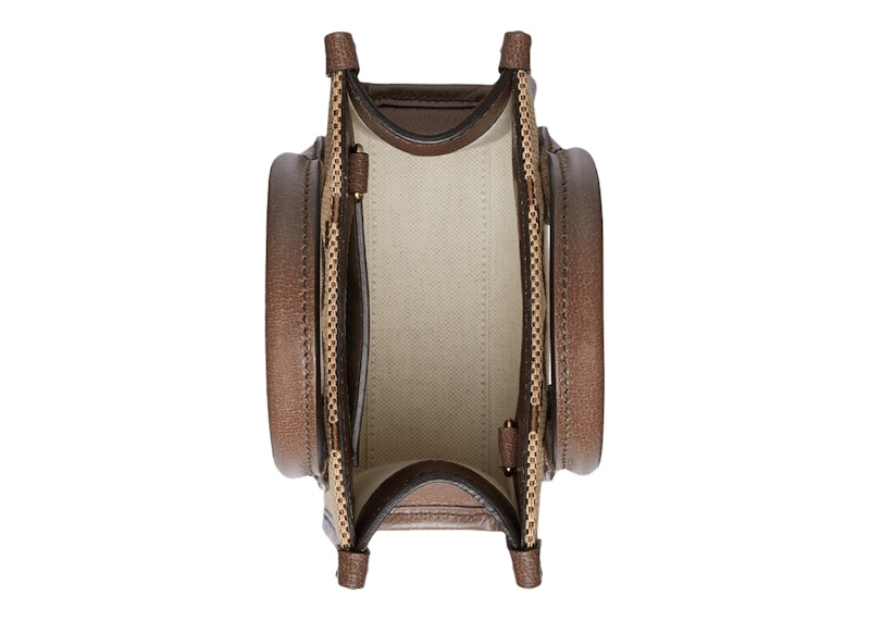 Lookbook 古驰Jumbo GG小号手提袋 驼色/乌木色