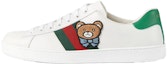 Buy Gucci Kai x Ace 'Beruang Teddy Putih Hijau' 660021-0FI60-9112