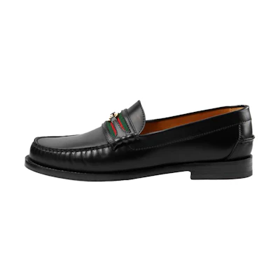 Gucci Kaveh Loafer 'Black Green Red'