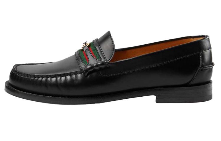 Buy Gucci Kaveh Loafer 'Black Green Red' 644724-17X10-1060