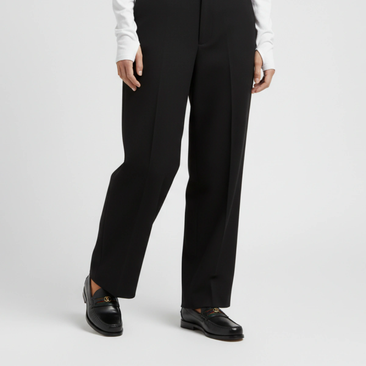 Gucci Kaveh Loafer 'Black Green Red'