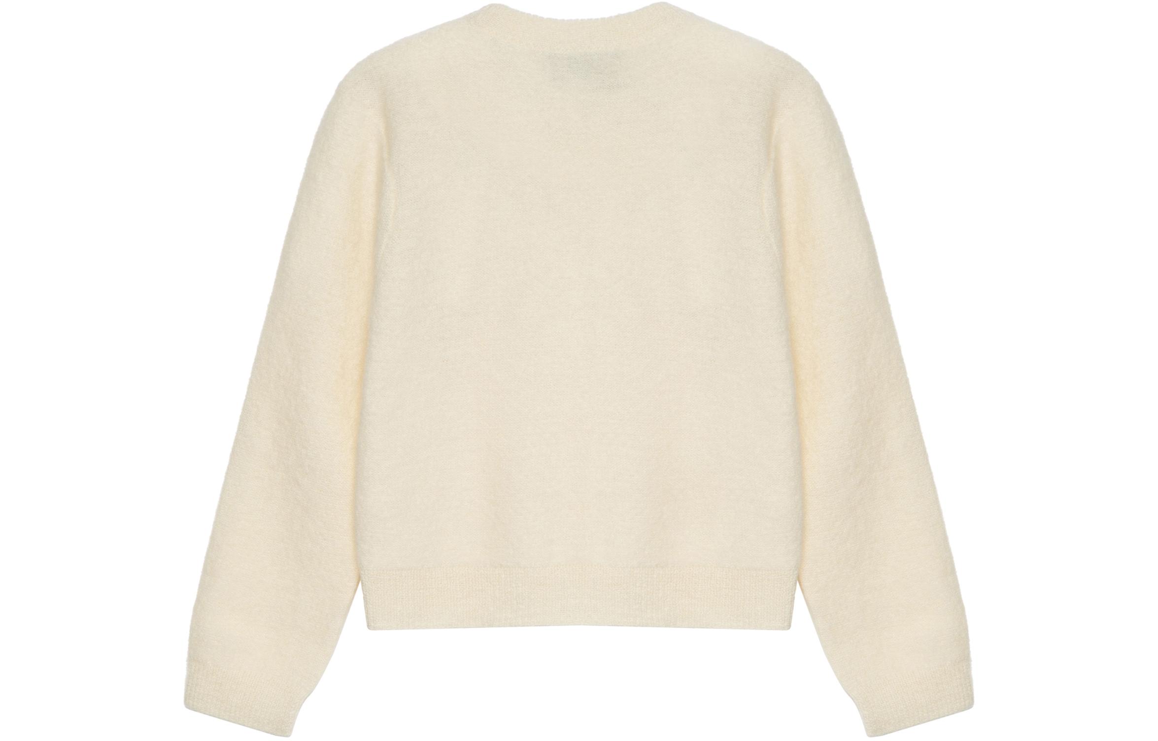 GUCCI Khaki Knit Wool Short Sweater with Embellishments 633617-XKBLY-9500 圖 3