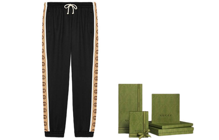 GUCCI Knit Jogger Pants 2020 Spring Mid-Waist Relaxed Fit Casual Style 598858-XJBZ8-1082 圖 2