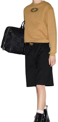 GUCCI ニット オーバーサイズ クルーネック プルオーバー スウェットシャツ キャメル 784413-XJGP7-2293 Shop GUCCI ニット オーバーサイズ クルーネック プルオーバー スウェットシャツ キャメル 784413-XJGP7-2293