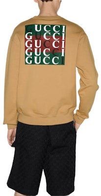 GUCCI ニット オーバーサイズ クルーネック プルオーバー スウェットシャツ キャメル 784413-XJGP7-2293 Purchase GUCCI ニット オーバーサイズ クルーネック プルオーバー スウェットシャツ キャメル 784413-XJGP7-2293