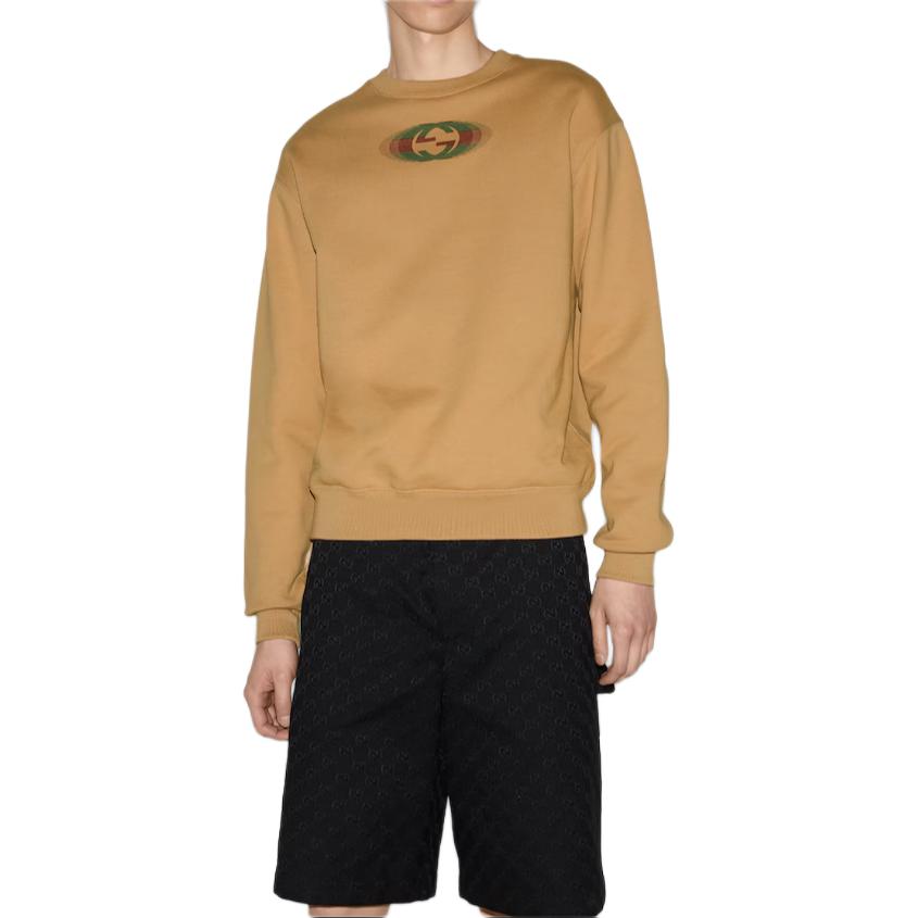 Details for GUCCI ニット オーバーサイズ クルーネック プルオーバー スウェットシャツ キャメル 784413-XJGP7-2293