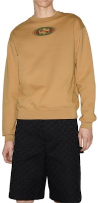 GUCCI ニット オーバーサイズ クルーネック プルオーバー スウェットシャツ キャメル 784413-XJGP7-2293 Details for GUCCI ニット オーバーサイズ クルーネック プルオーバー スウェットシャツ キャメル 784413-XJGP7-2293