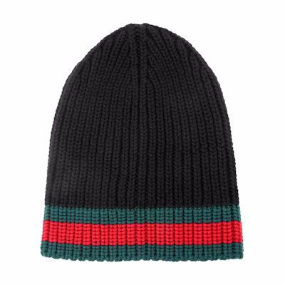 Gucci Knit Wool Beanie Hat Unisex 429753-4G206-1000