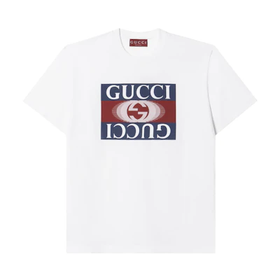 Gucci Knitted Texture Crew Neck T-Shirt White FW24 796395-XJGQ2-白色