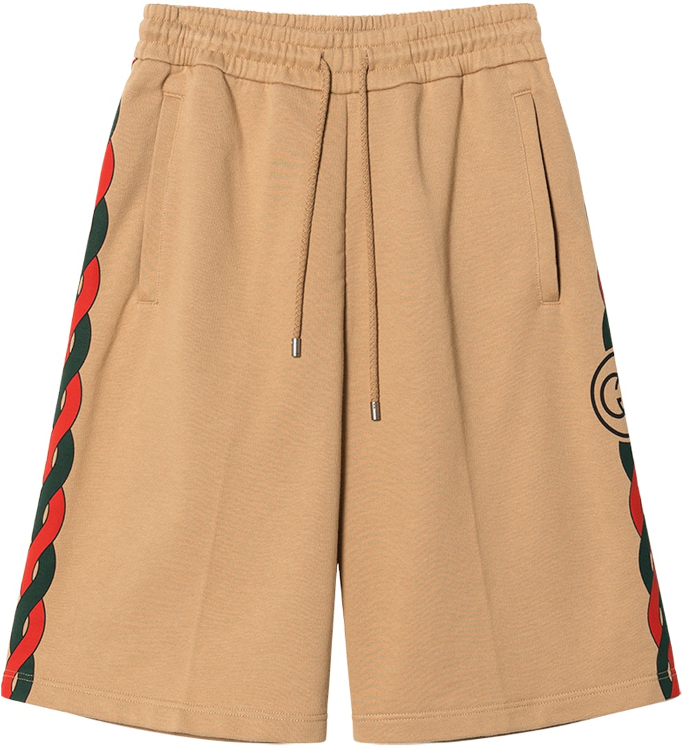 gucci-lace-up-casual-straight-fit-shorts-camel-color-693049-xjd-7-r-8011