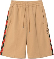 Gucci Lace-Up Casual Straight-Fit Shorts Camel Color 693049-XJD7R-8011 Gucci Lace-Up Casual Straight-Fit Shorts Camel Color 693049-XJD7R-8011